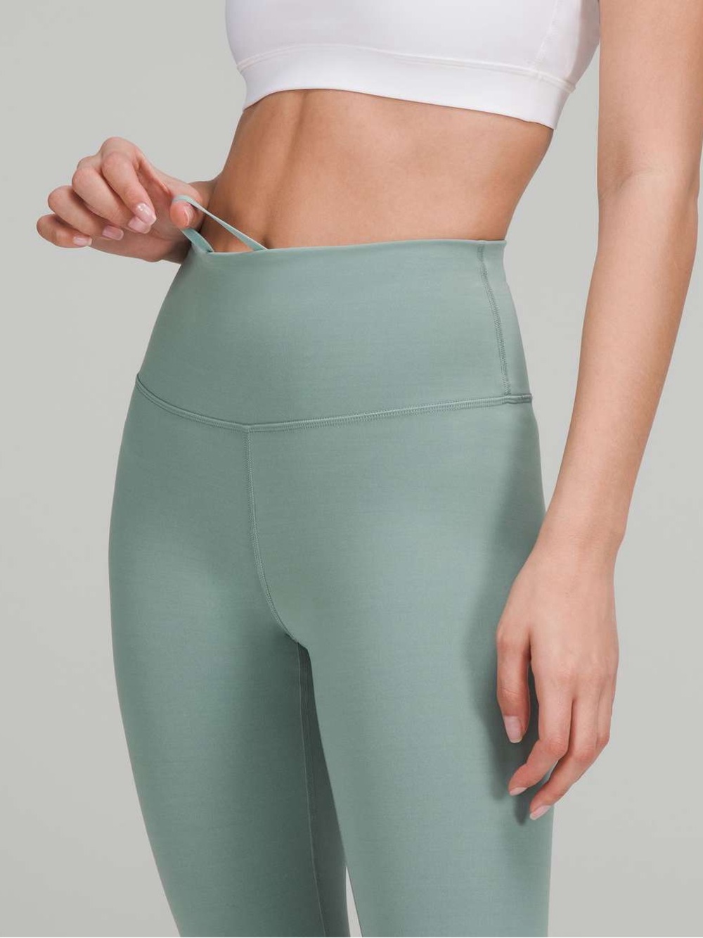 lululemon Wunder Train High Rise Tight 28” Size 8 Misty Glade NWT